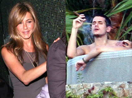 John Mayer, Jennifer Aniston John Mayer, Jennifer Aniston